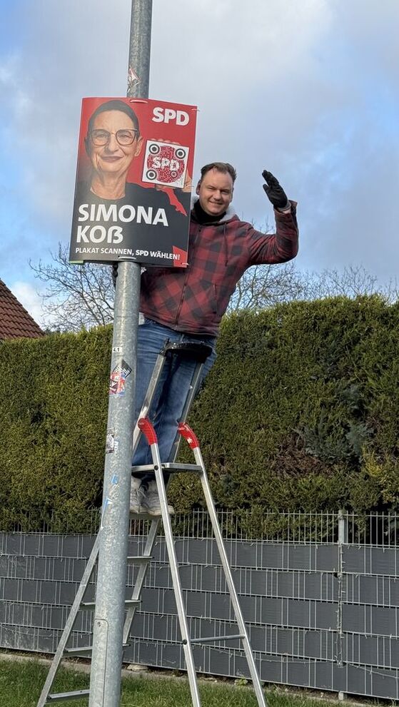 Unser Mitglied Michael mit Spaß dabei